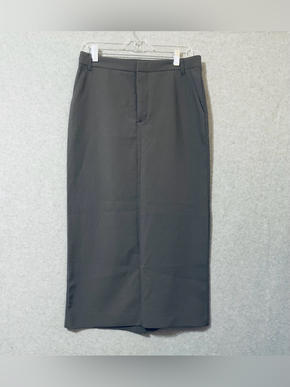 Zara Classic Gray Women's Pencil Skirt Sz M
